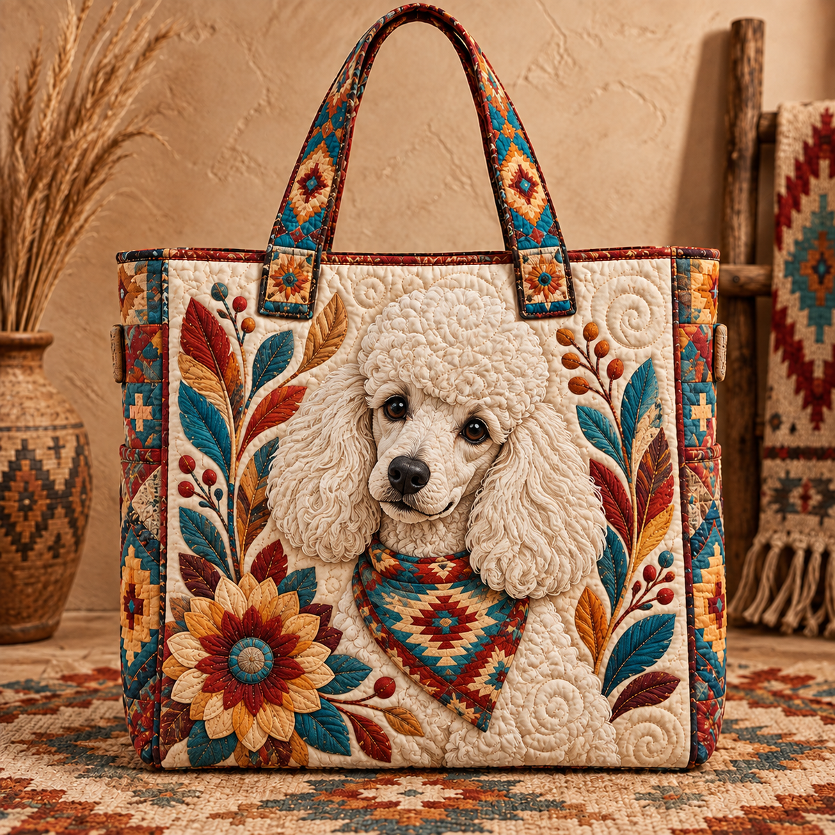 Handmade Heritage Quilted Carryall