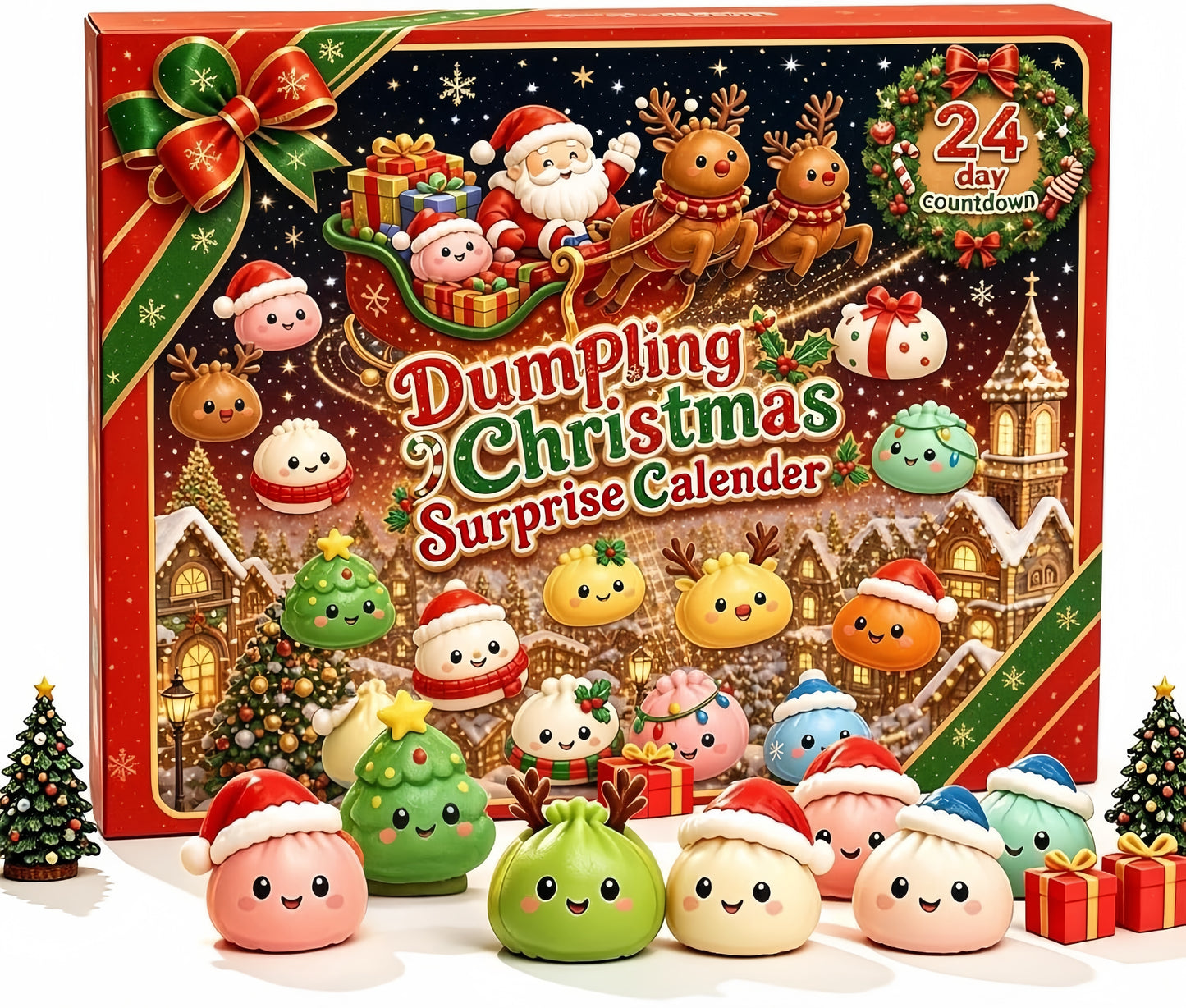 🎄 24 Days of Squishy Christmas Surprises