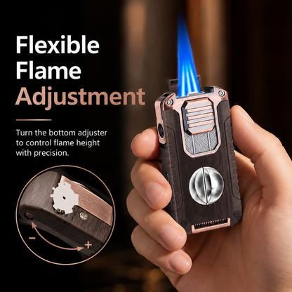Vintage-Inspired Luxury Refillable Lighter