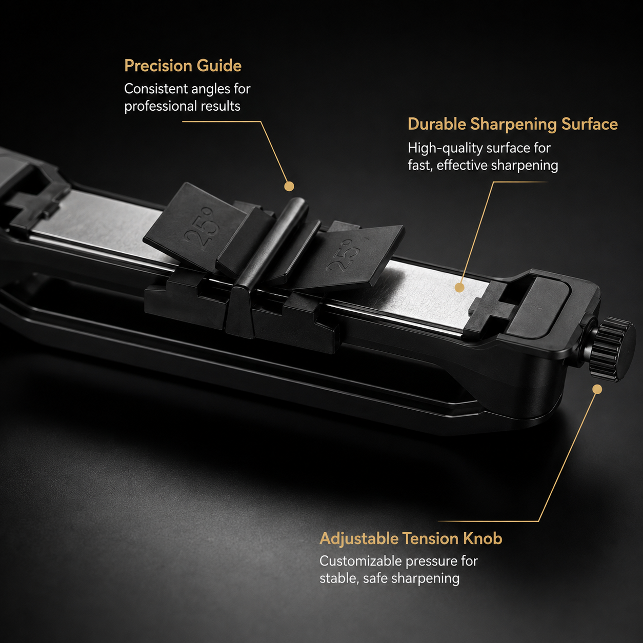 Upgraded Professional-Level Venture Precision Knife Sharpener