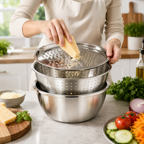🔥 NEW HOT SALE 🔥Multifunctional Stainless Steel Basin