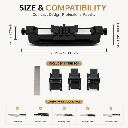 Upgraded Professional-Level Venture Precision Knife Sharpener
