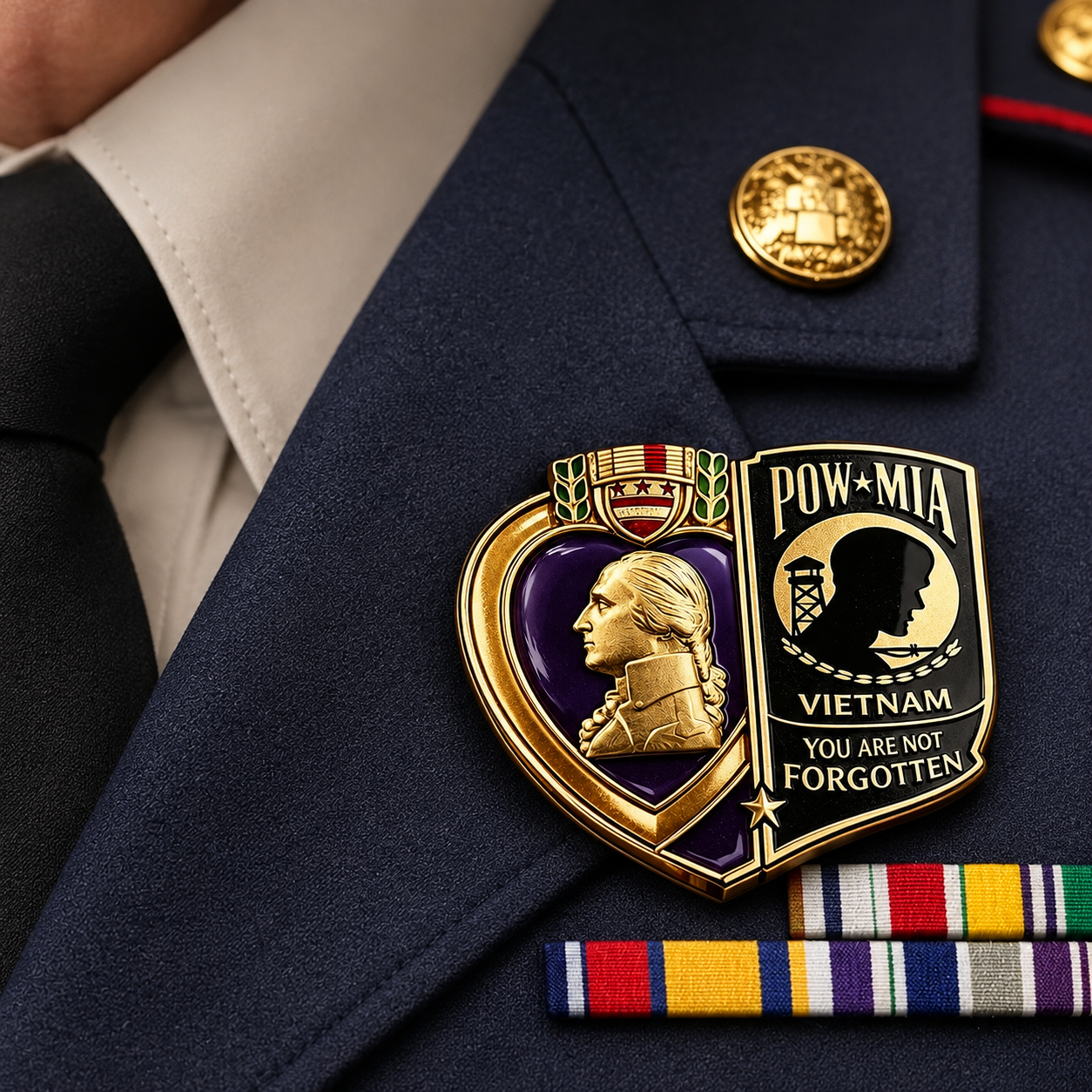 Vietnam Veterans Remembrance Lapel Pin