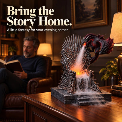 🐲 Dracarys  – Light-Up Dragon Mist Humidifier