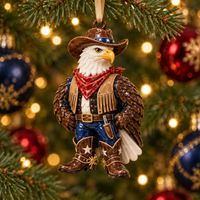 🤠 Cowboy Eagle with Star Boots