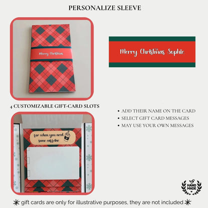 ⏰ LAST DAY 50% OFF - 2026 New 🎅💳 Waterfall Christmas Gift Card Booklet ✨