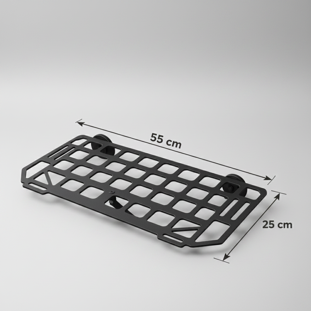 Heavy-Duty Magnetic Vehicle Side Table | Portable Grid Camp Desk