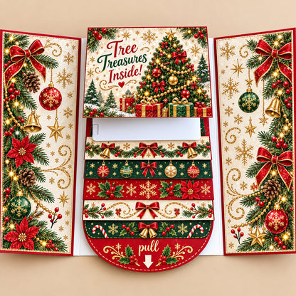 ⏰ LAST DAY 50% OFF - 2026 New 🎅💳 Waterfall Christmas Gift Card Booklet ✨