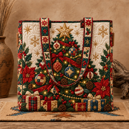 Handmade Holiday Heritage Quilted Carryall