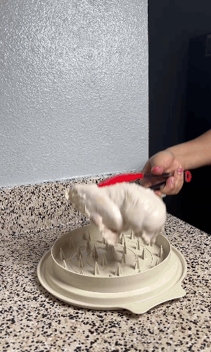 Chicken shredder twist demonstration