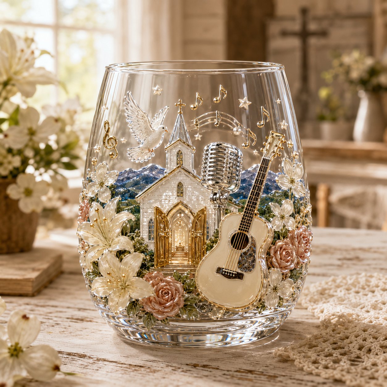 🎸✨ Queen of Country 1946–2026 3D Glass Collection