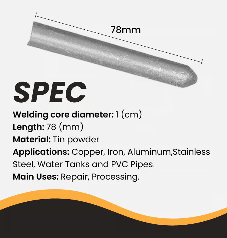 🔥 Aluminum Welding Repair Rods — Low-Temperature Multi-Metal Repair for Faster, Cleaner DIY Fixes