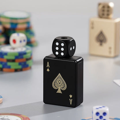 Stress-Relief Rotating Dice Lighter