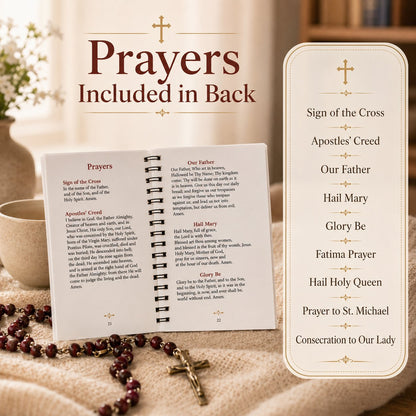 🔥LAST DAY 49% OFF - ✝️Pocket Size Rosary Meditation Book❤️The Rosary The Prayer That Saved My Life