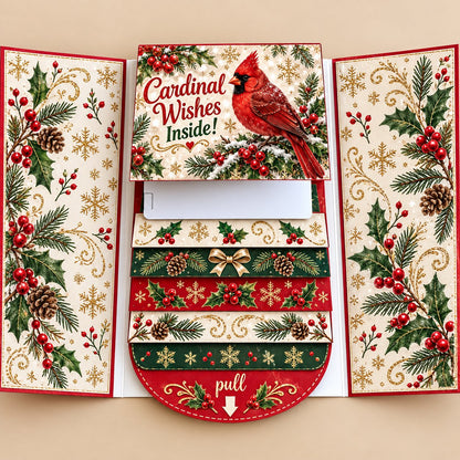 ⏰ LAST DAY 50% OFF - 2026 New 🎅💳 Waterfall Christmas Gift Card Booklet ✨