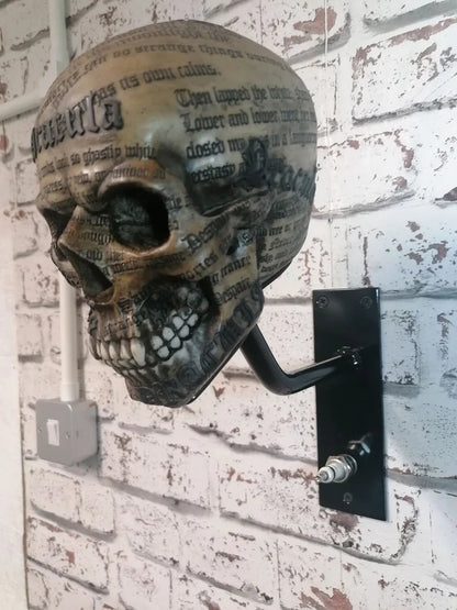 ☠️🏴‍☠️Motorcycle Helmet and Jacket Skull Holder