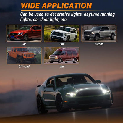 High Brightness Automotive Hood Gap LED Strip