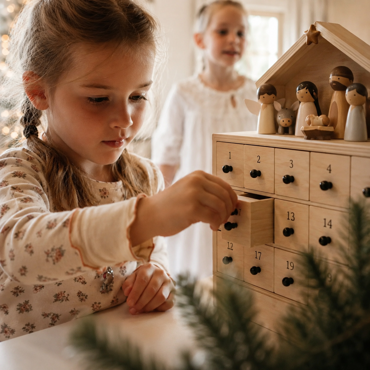 Nativity Advent Calendar 2026 – 24-Day Christmas Countdown with Nativity Figures