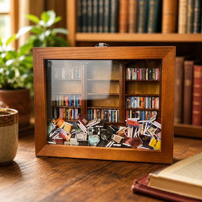 Miniature Anxiety Relief Bookshelf