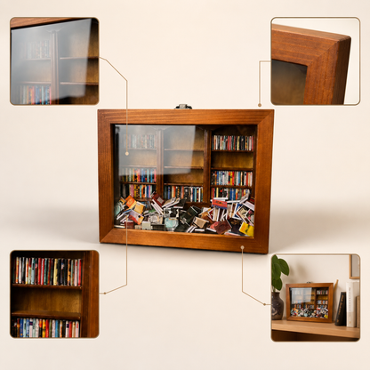 Miniature Anxiety Relief Bookshelf