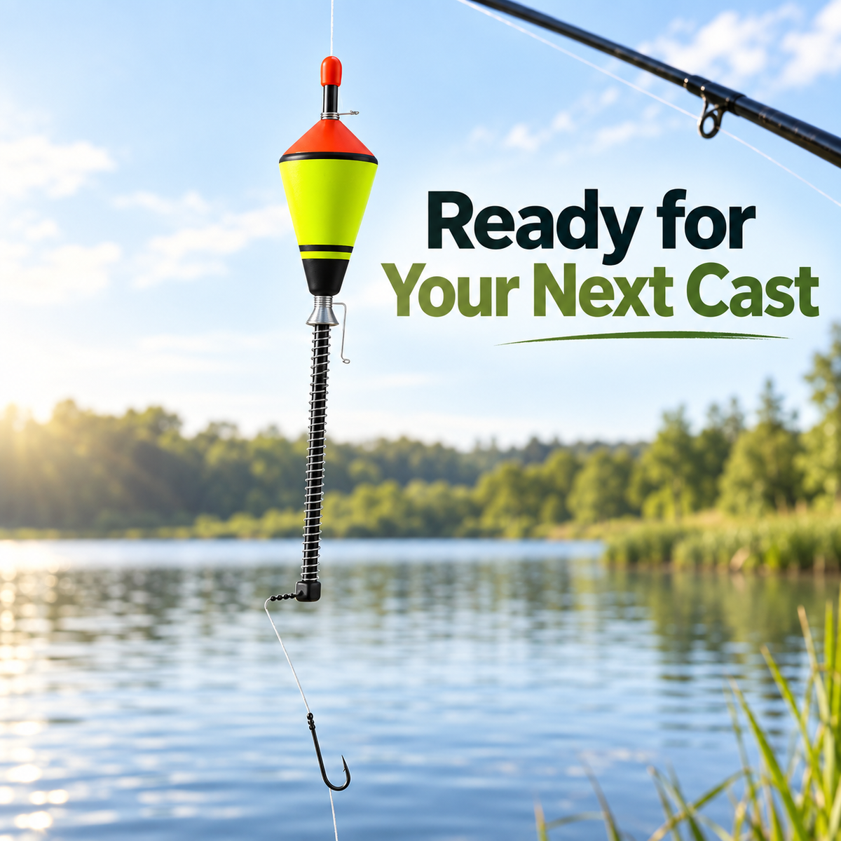 🎣 Spring-Loaded Fishing Float with Adjustable Sensitivity