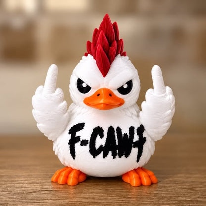 🦆 F-CAW-F Bad Attitude Duck – Sassy Desk Decor With Zero Flocks Given