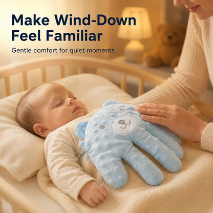 👶 Baby Soothing Rhythmic Palm – Remote-Controlled Patting & Warmth ☁️