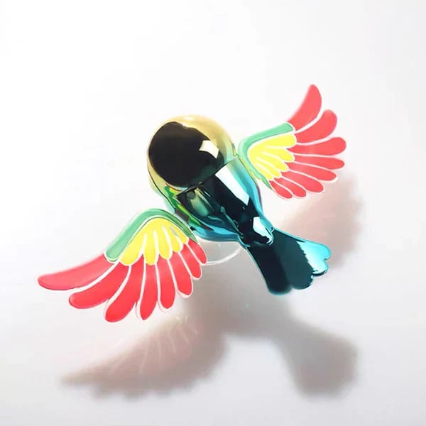 Blue Flying Birds vehicle decoration color option