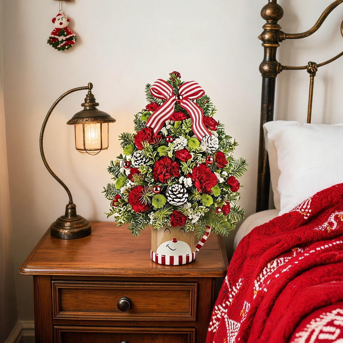 🌲 Pop-Up Christmas Tree Card ✨ Turns Into Freestanding Festive Table Decor