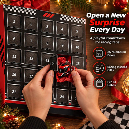 🏁 25-Day Formula Racing Advent Calendar – Ultimate Christmas Countdown for Racing Fans