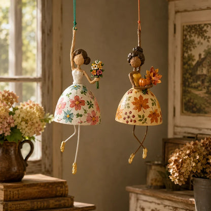 ✨ Whimsical Dancing Lady Hanging Ornament