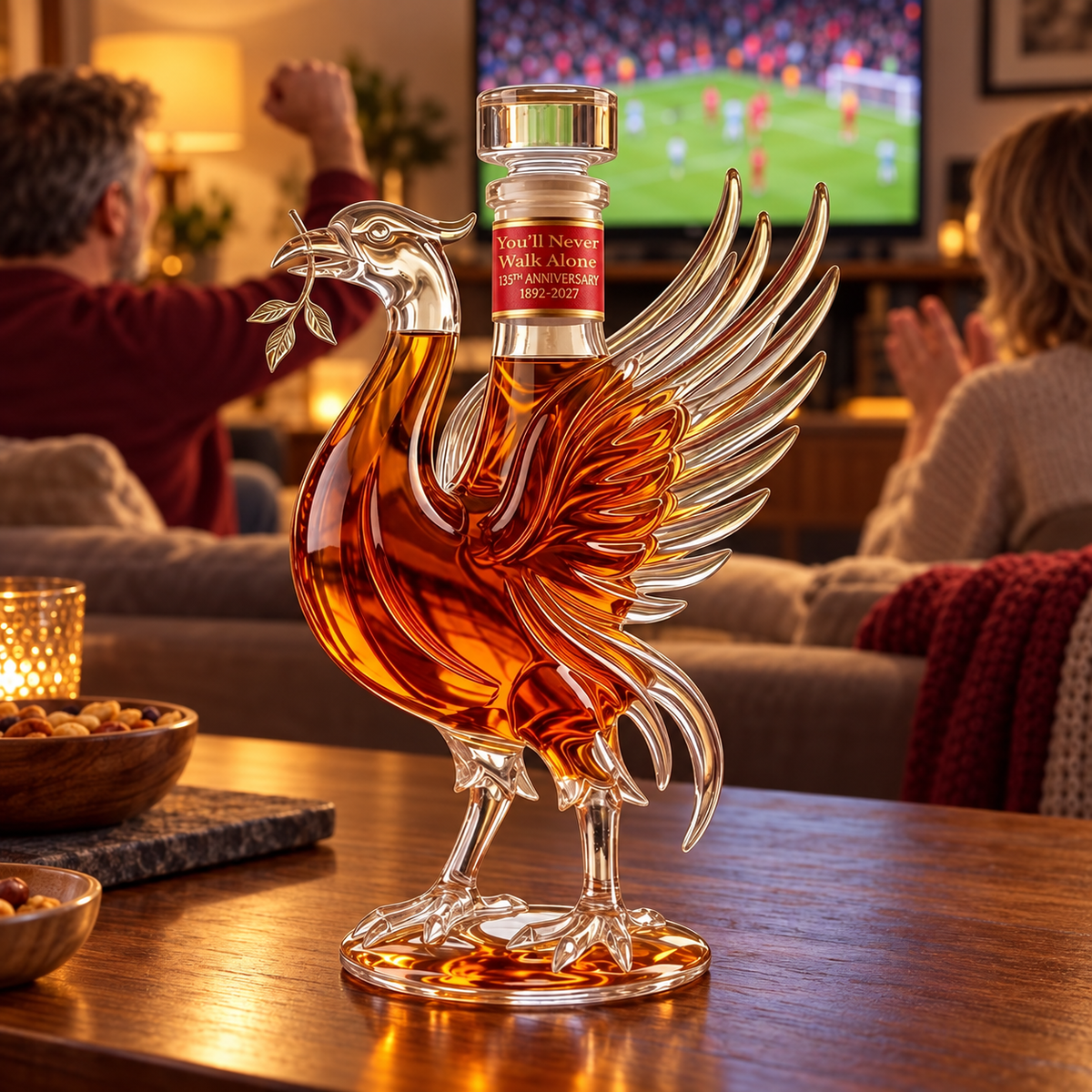 L.F.C. 135th Anniversary Whiskey Bottle