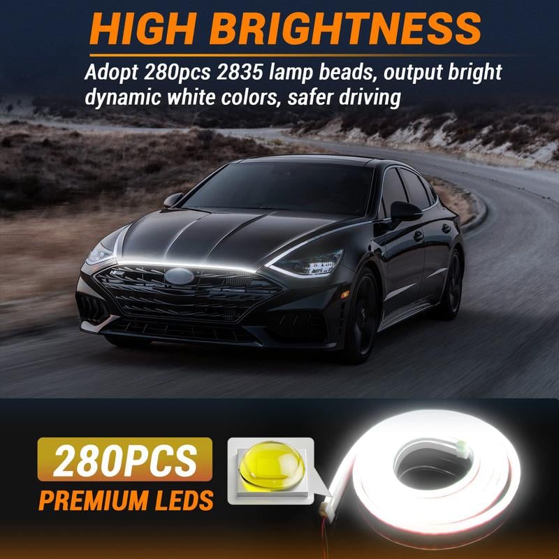 High Brightness Automotive Hood Gap LED Strip