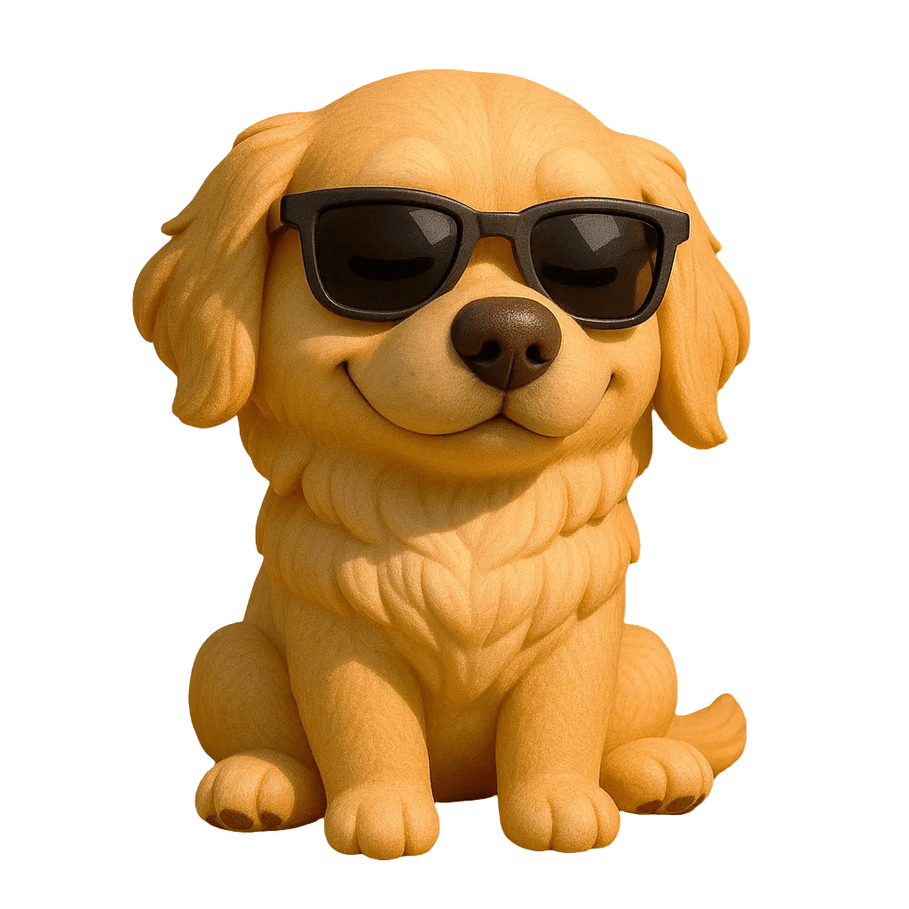 Fun Golden Retriever Advent Calendar 2026