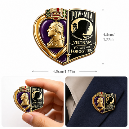 Vietnam Veterans Remembrance Lapel Pin