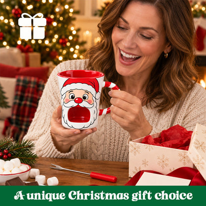 🎄🍫 Christmas Chocolate Fondue Mug – Melt, Dip & Enjoy ✨