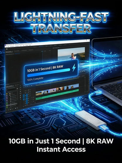 ⚡💾 Ultra-Portable 16TB Mini SSD — Fast Type-C Storage On the Go