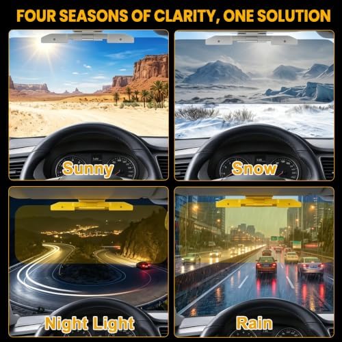 Sun Visor Extension Car Windscreen Sun Protection Anti-Glare Blend