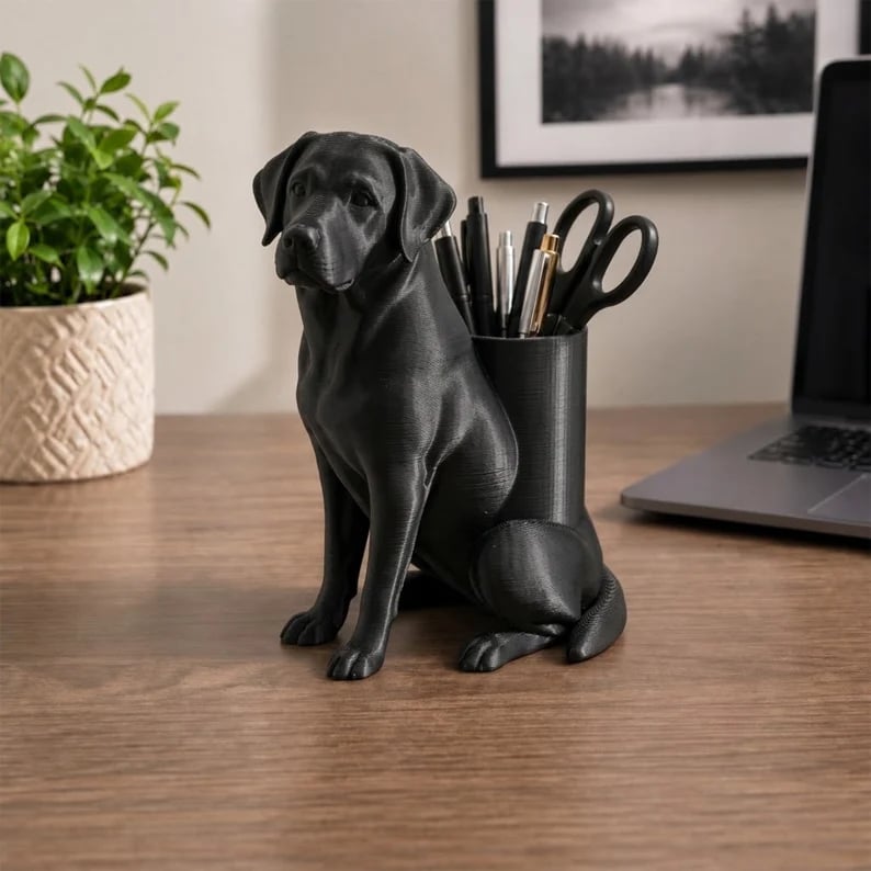 🐶German Shepherd Desk Organizer
