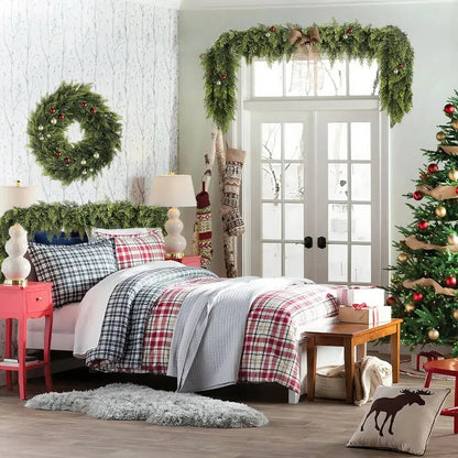 🎁Hot Sale Promotion 49% OFF🔥5-6 FT Christmas Cedar Garland for Mantle
