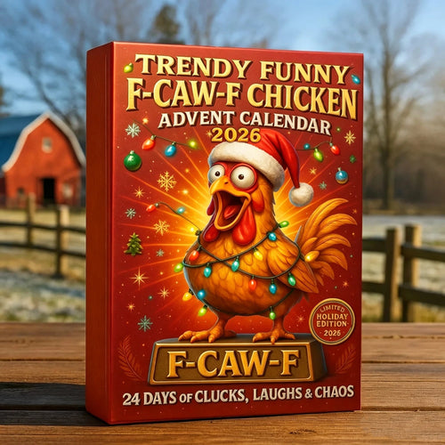 🎅🐔 Funny F-Caw-F Chicken Advent Calendar 2026