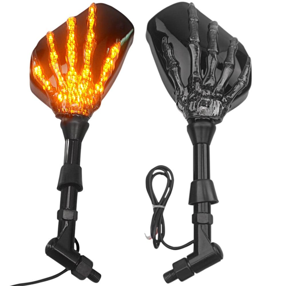 🔥Halloween Early Bird Special Sale 49% OFF🔥-LED ghost claw rearview mirror