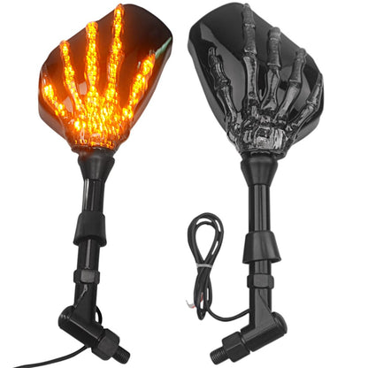 🔥Halloween Early Bird Special Sale 49% OFF🔥-LED ghost claw rearview mirror