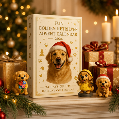 Fun Golden Retriever Advent Calendar 2026