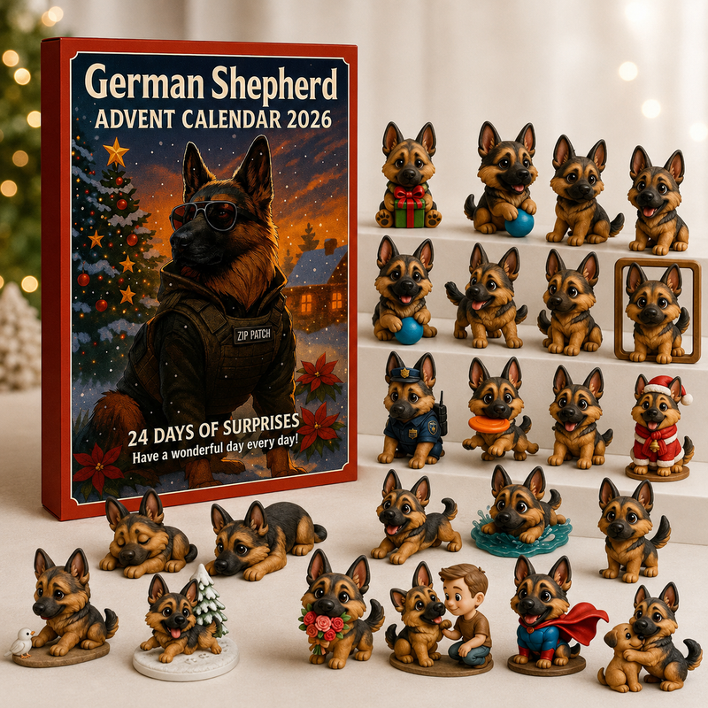 German Shepherd advent calendar and full collection