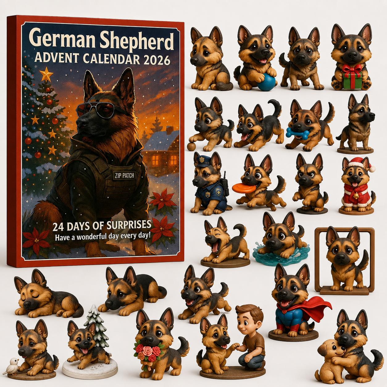 German Shepherd Advent Calendar 2026