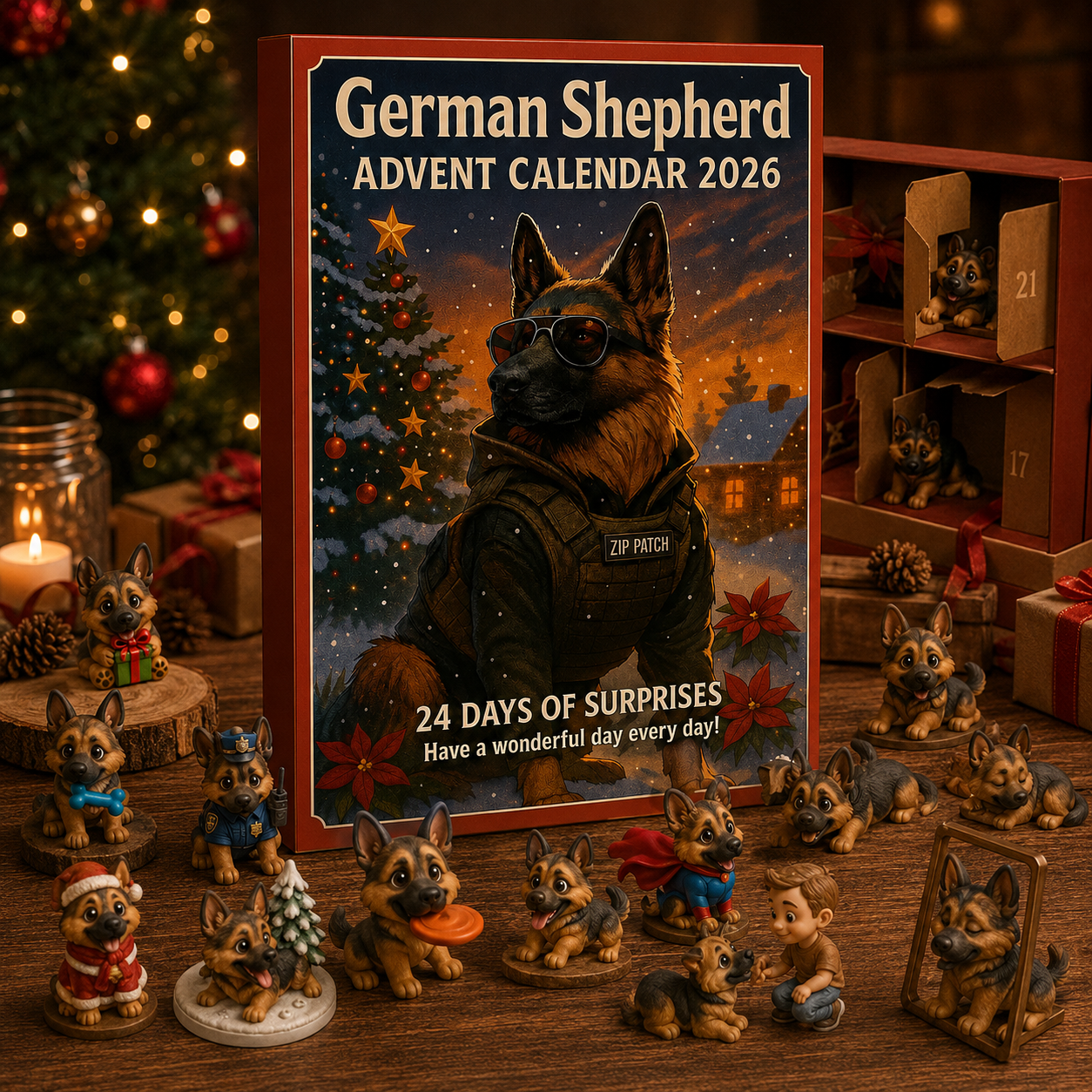 German Shepherd Advent Calendar 2026