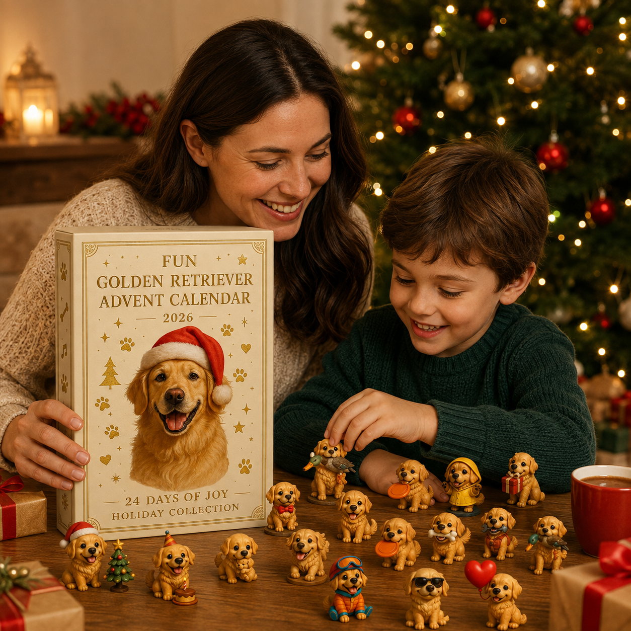 Fun Golden Retriever Advent Calendar 2026