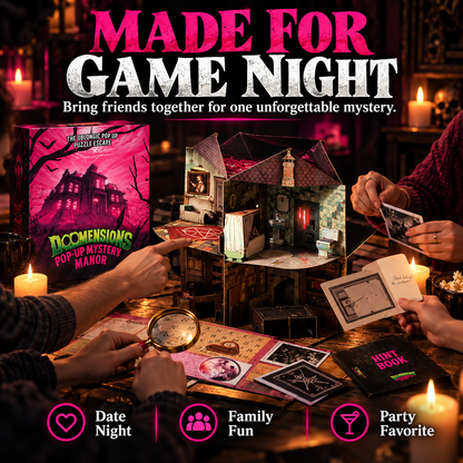 ✨ 3D Pop-Up Mystery Manor – Immersive Murder Mystery Puzzle Game