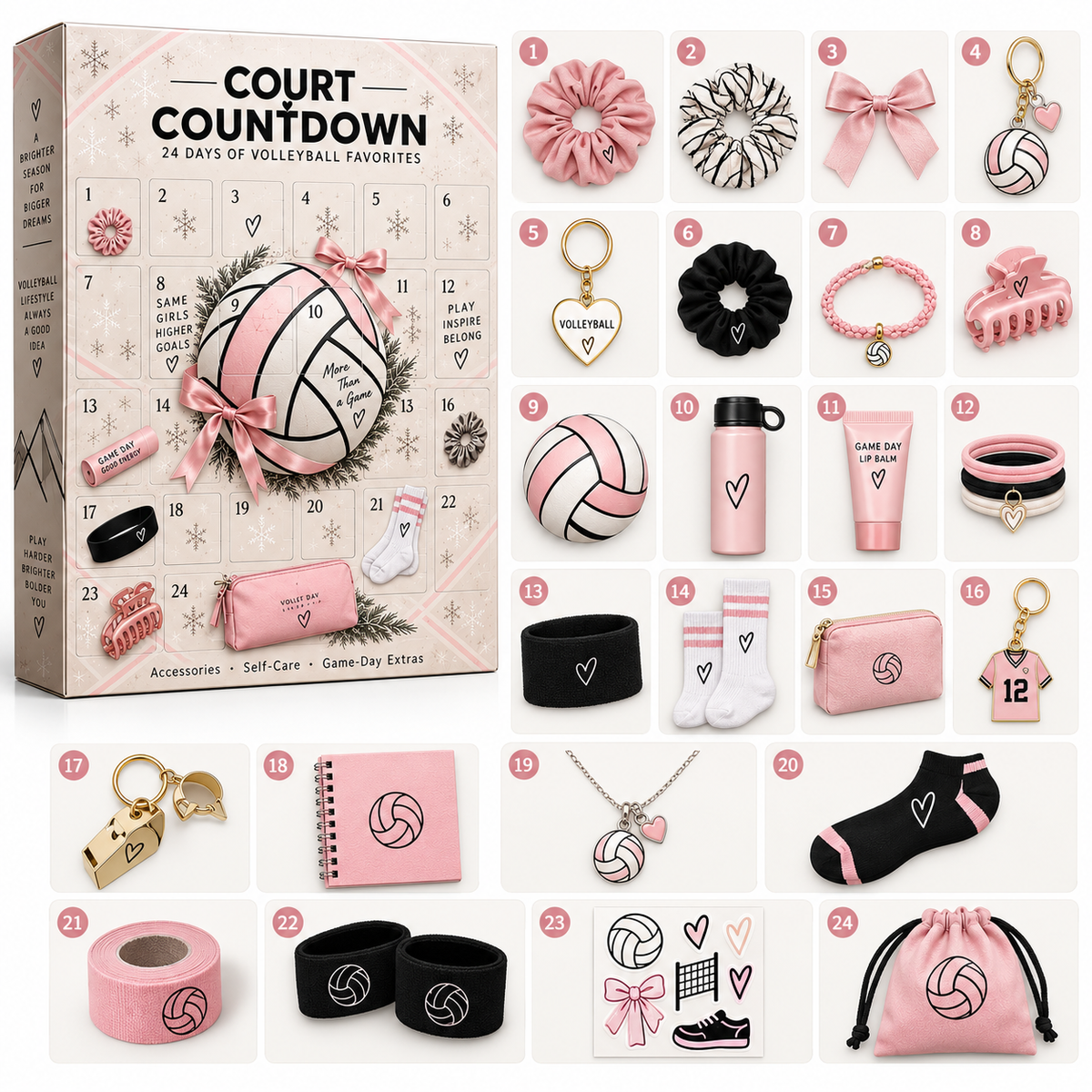 🔥Last Day 49% OFF💖🏐Volleyball Advent Calendar